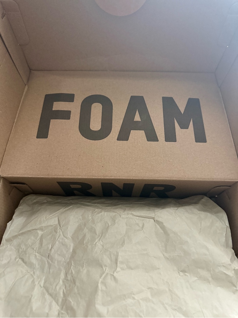 adidas Kids Shoe Foam Packaging Insert - Kraft Brown